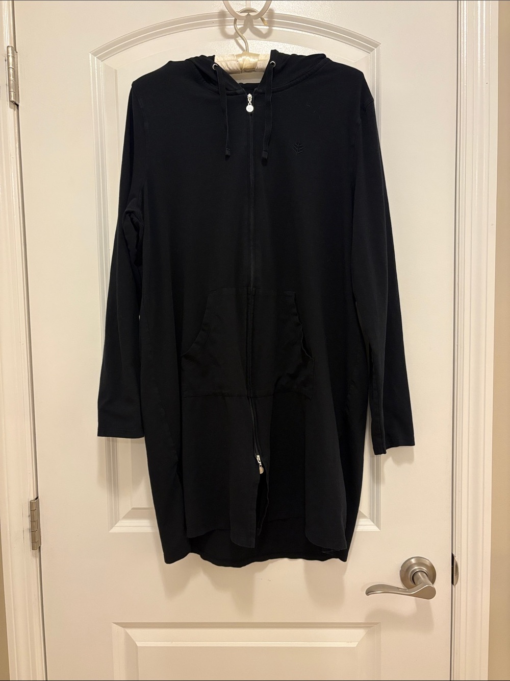 Coolibar Cabana Long Zip Hoodie - Large